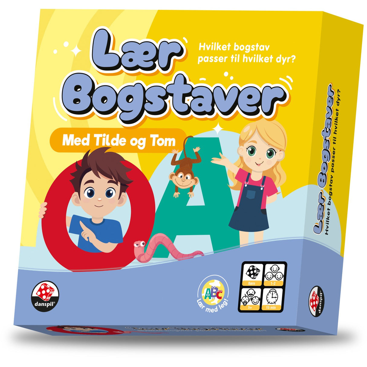 Danspil Lær bokstaver