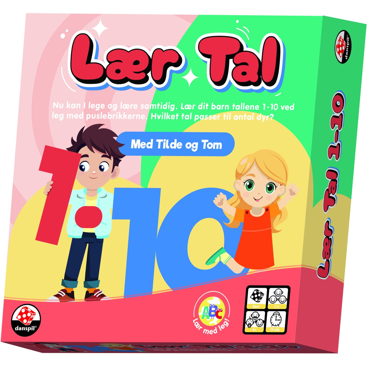 Danspil Lær tall 1-10