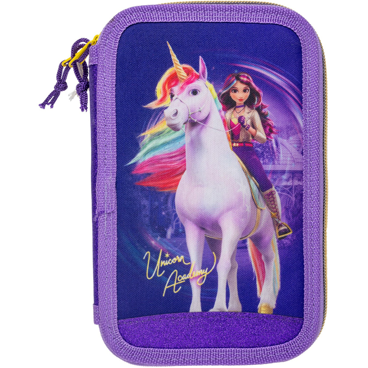 Euromic Unicorn Academy Filled Dobbel Pencil Case