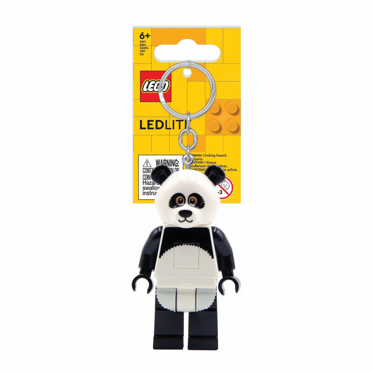 Euromic Lego® Minifigures™ Led Light Keychain Panda Guy