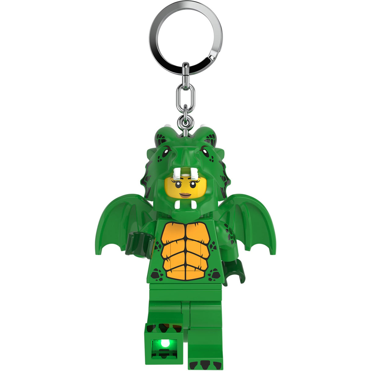Euromic Lego® Minifigures™Keychain Light Green Dragon Girl