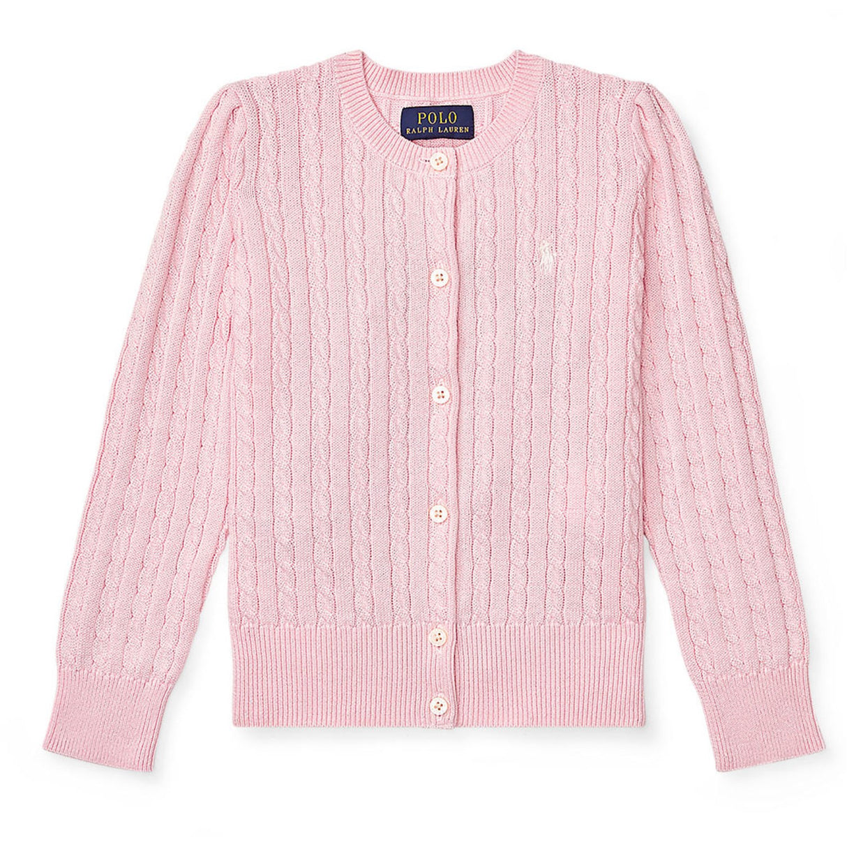 Polo Ralph Lauren Hint Of Pink Girl Cardigan