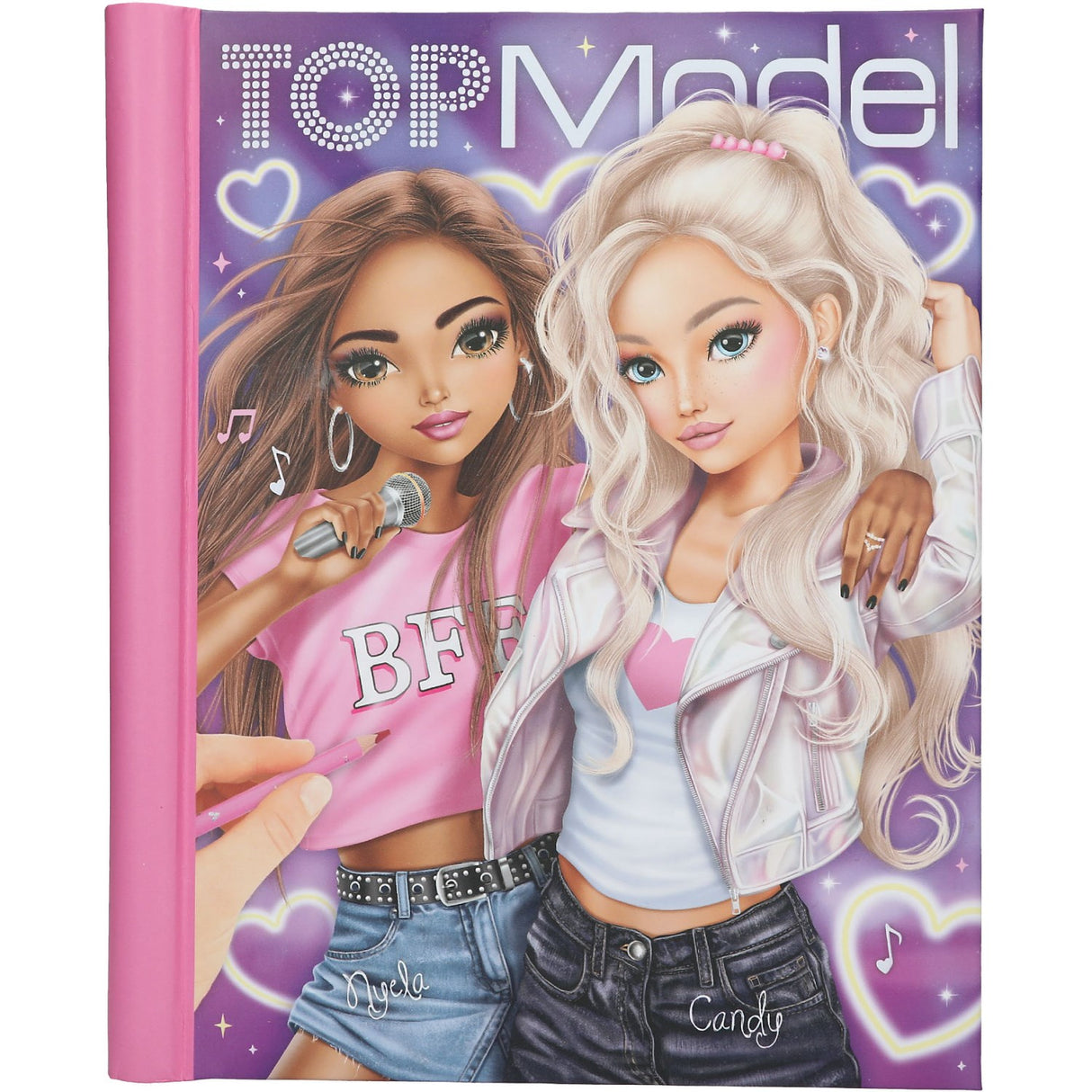 TOPModel My Bff Colouring Bok Med Led Og Sound