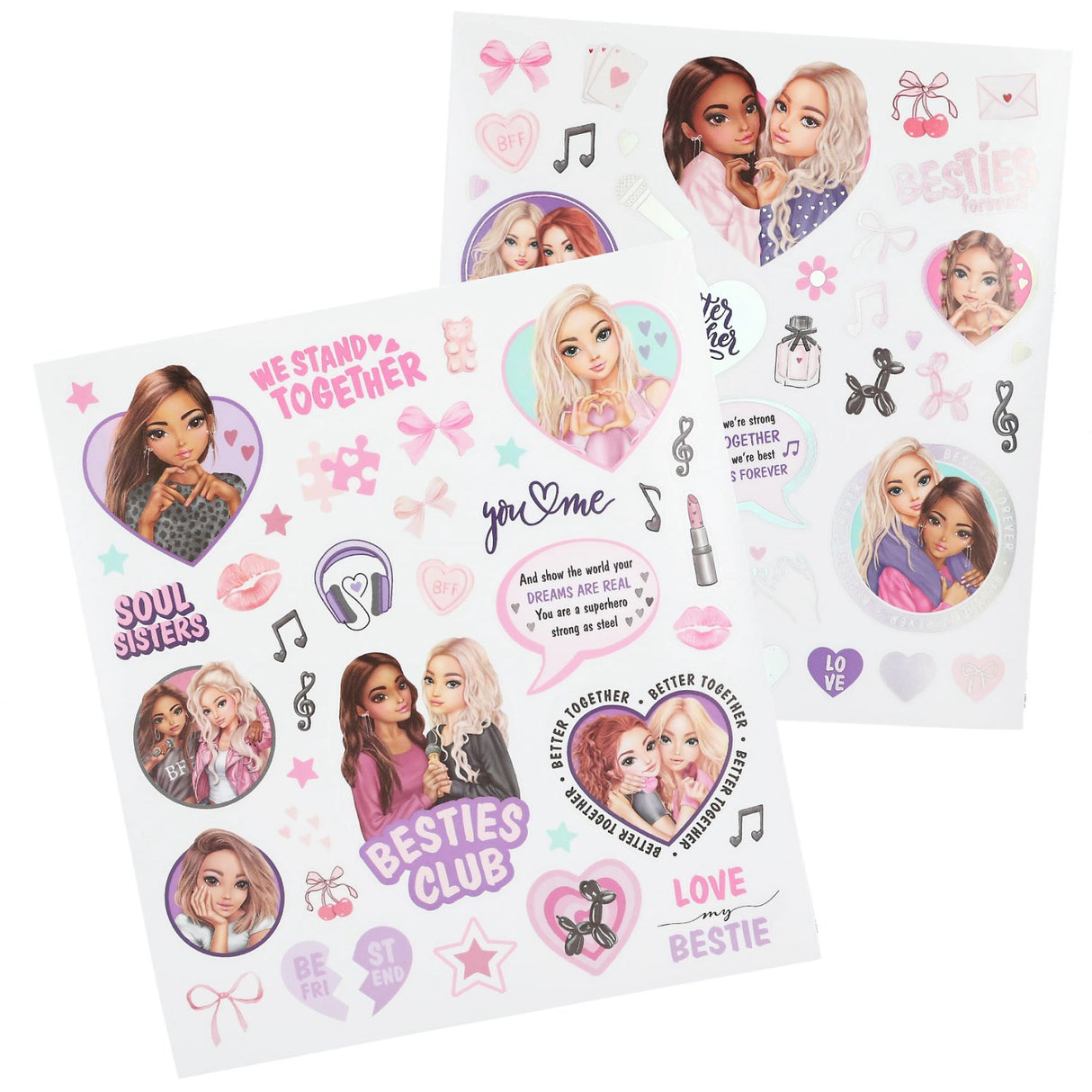 TOPModel My Bff Colouring Bok Med Led Og Sound