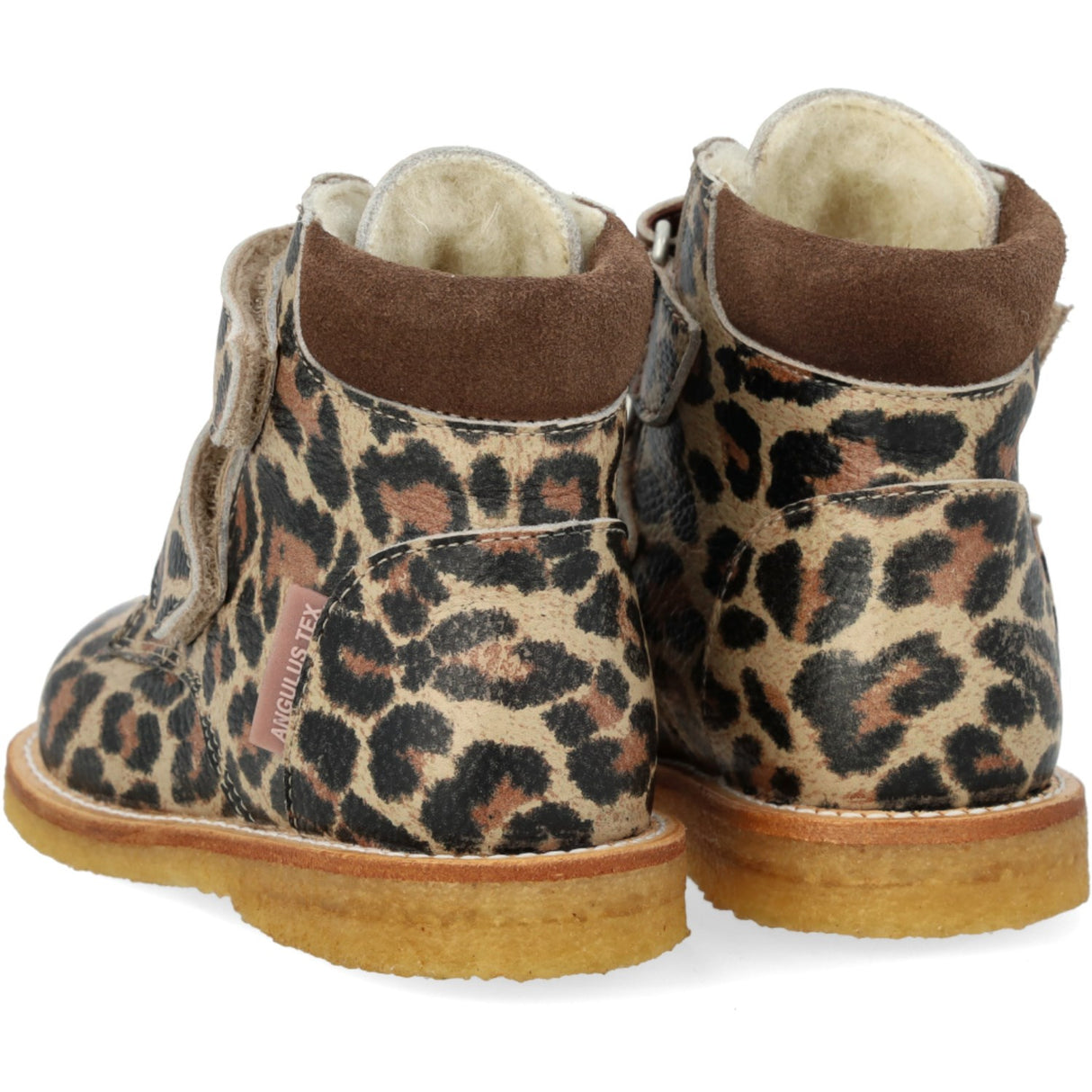 Angulus Beige Leo/Taupe Nybegynner TEX Støvel med borrelås Lukking