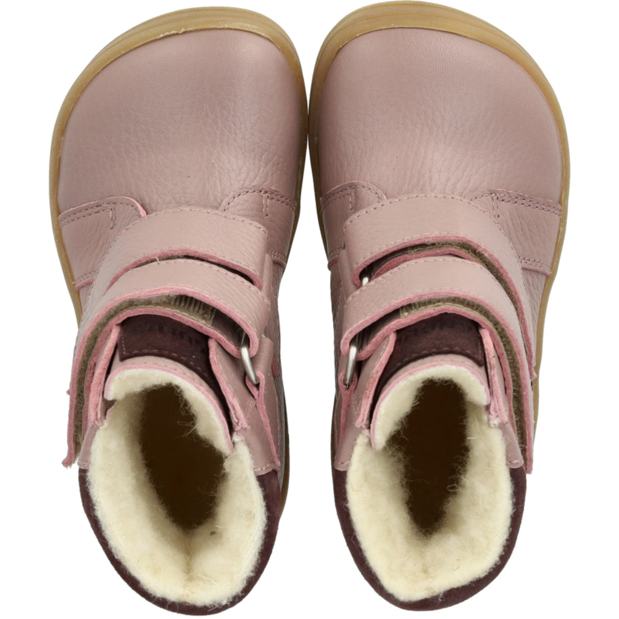 Angulus falmet rose/aubergine TEX støvel med glitrende glitter regnbue