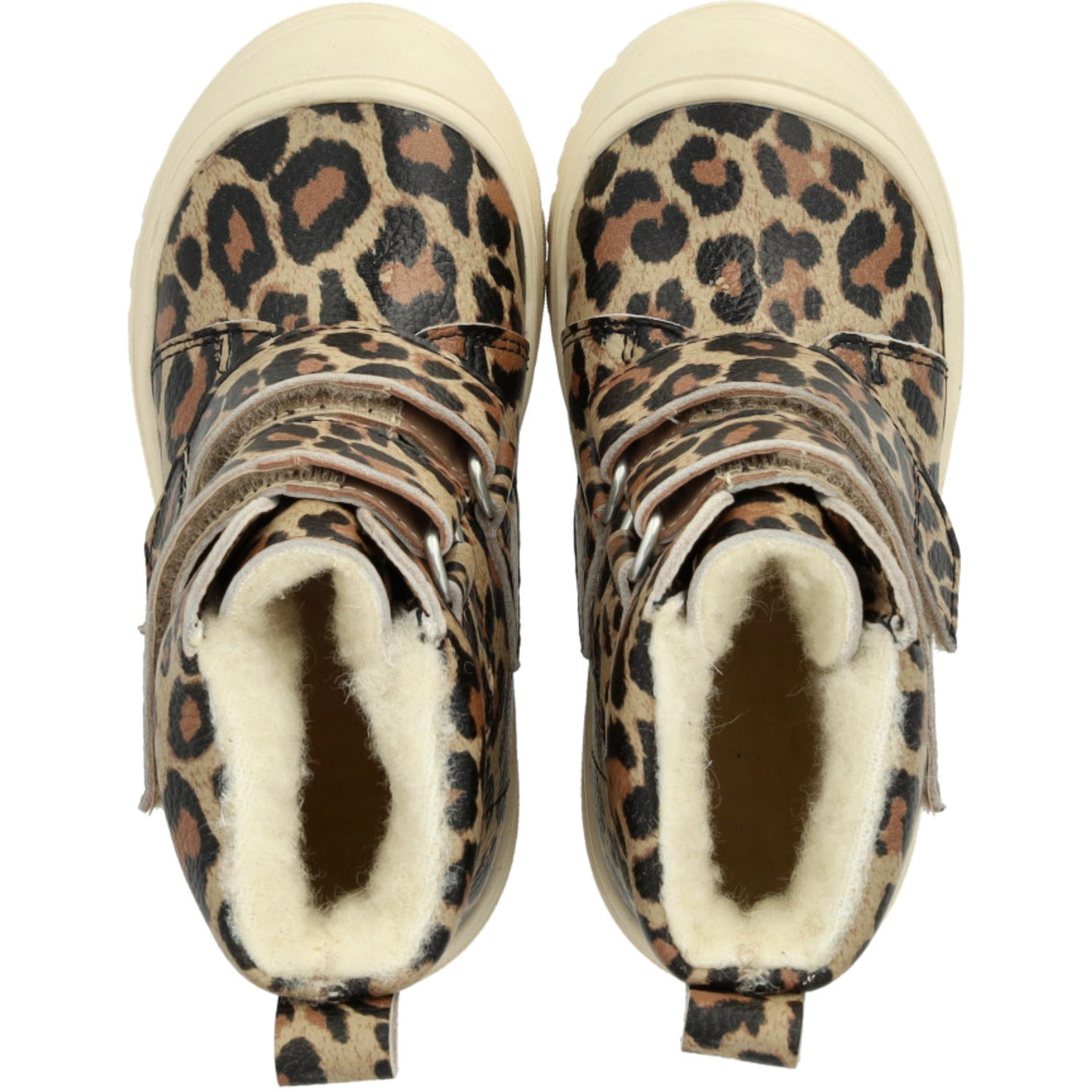 Angulus Beige Leo TEX støvel med hjertetrykk og ullfôr