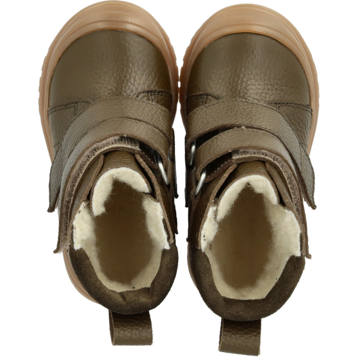 Angulus Dark Olive/Forrest TEX-støvel for nybegynnere med mykt merinoullfôr