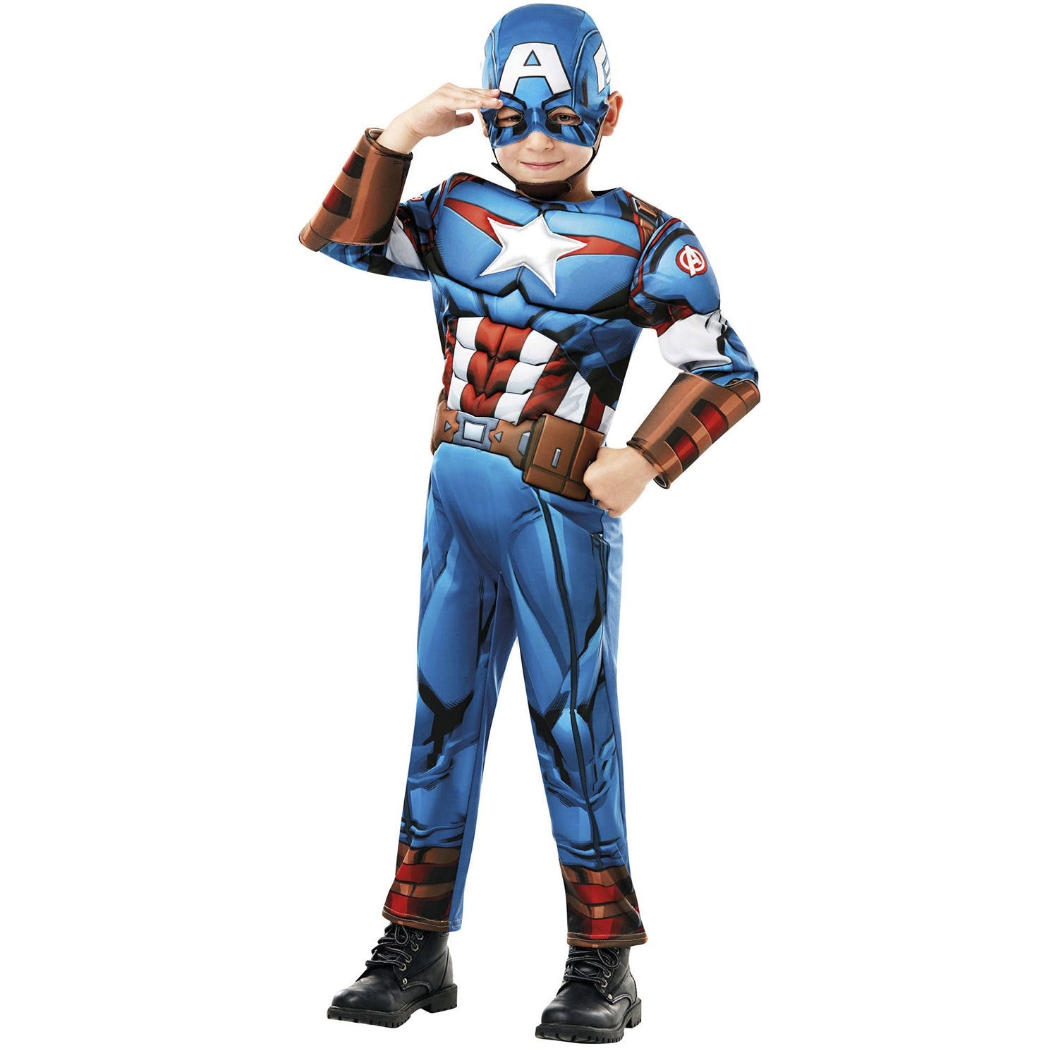 Rubies Marvel Captain America Deluxe Kostyme
