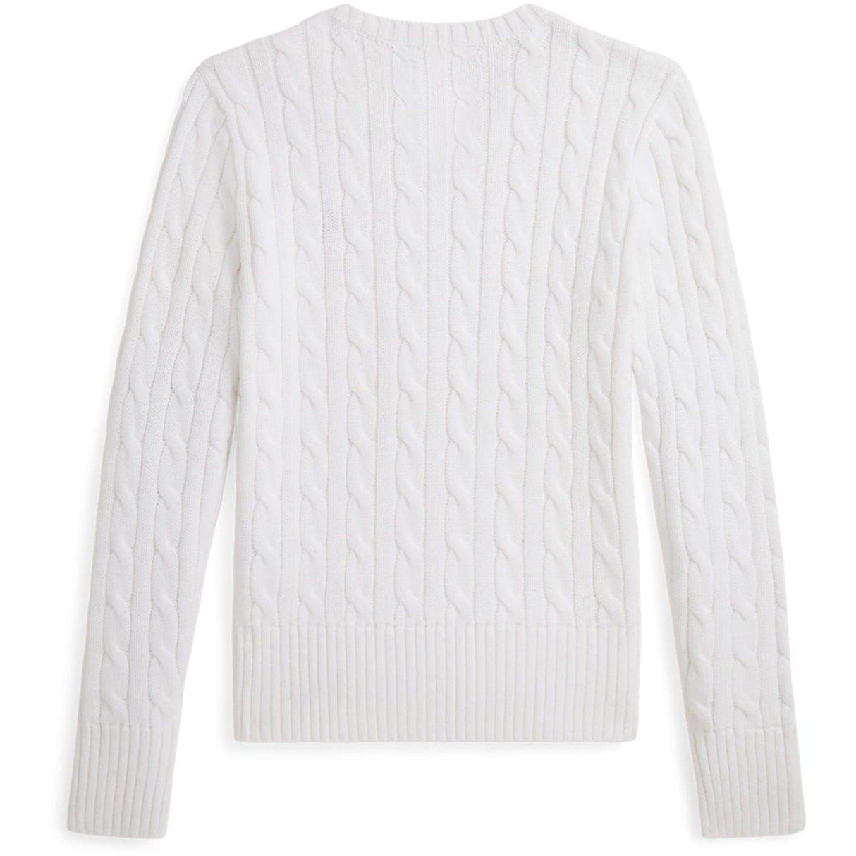 Polo Ralph Lauren Optic White W/ Navy Girl Pullover