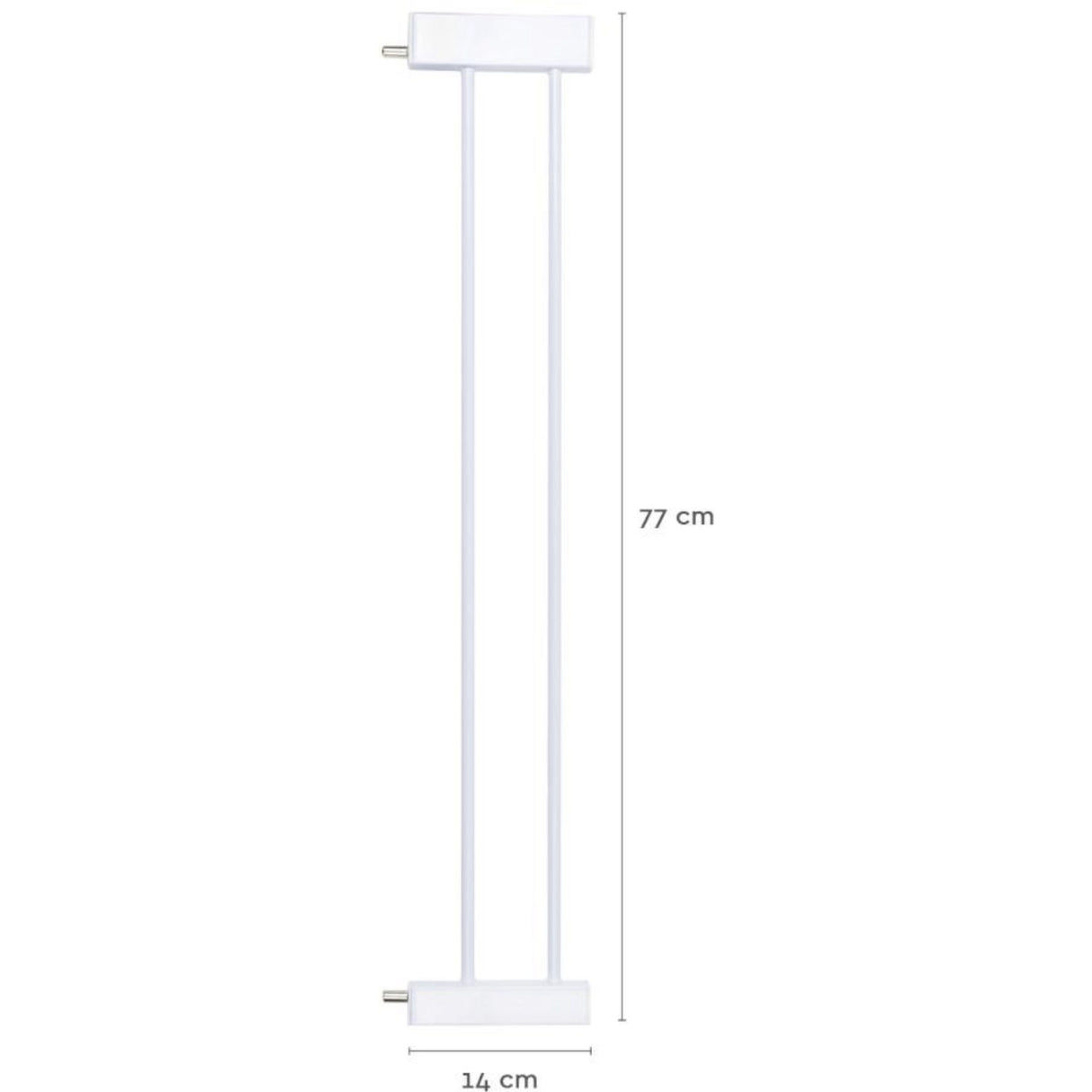Nordbaby White Gate Extension GIA