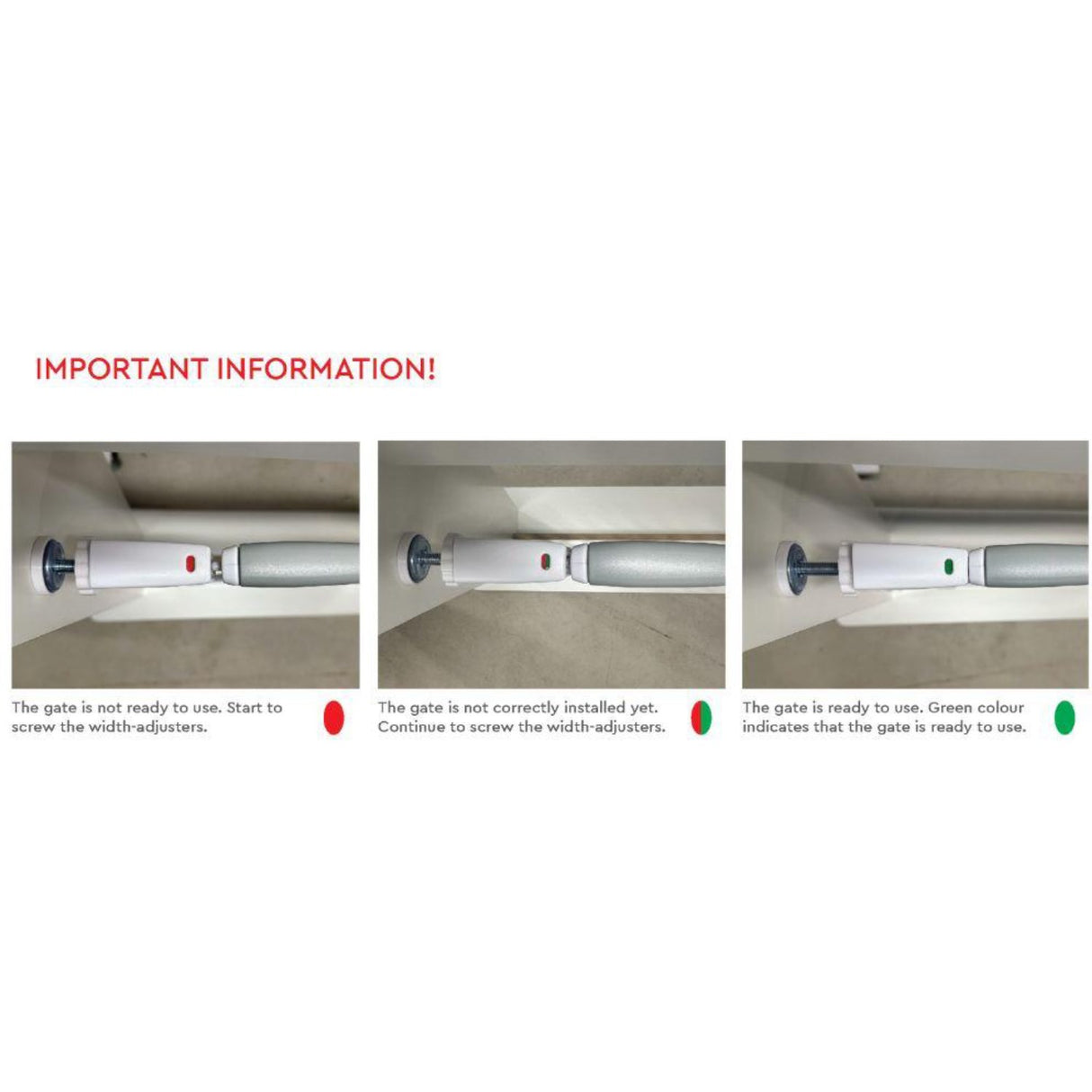 Nordbaby White Safety Gate GIA