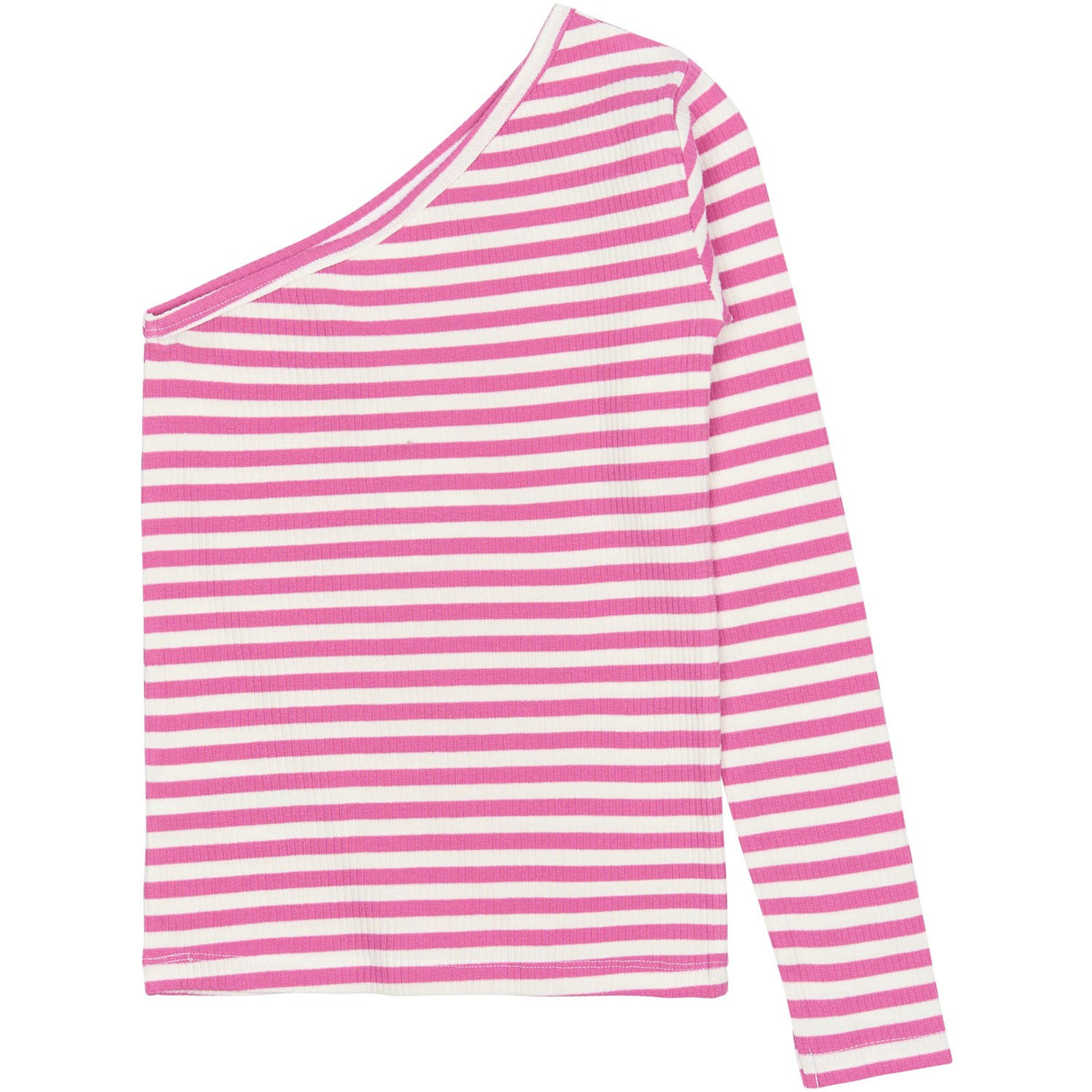 The New Ibis Rose Striped TNMoore One Shoulder Rib Tee
