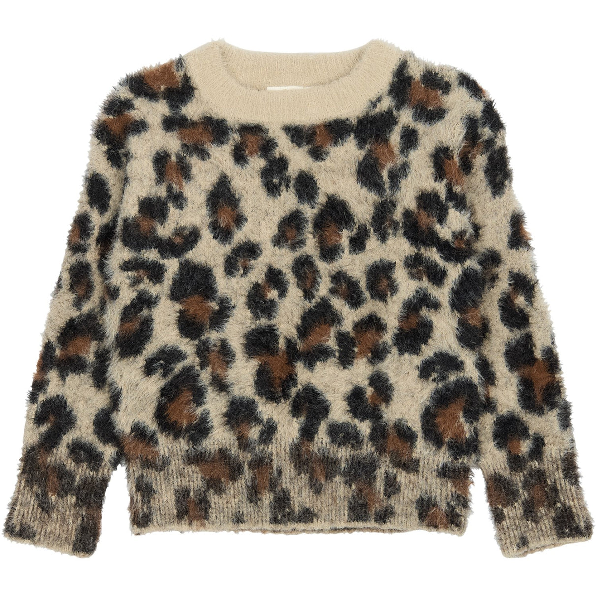 The New Feather Gray AOP TNPamilla Jacquard Pullover