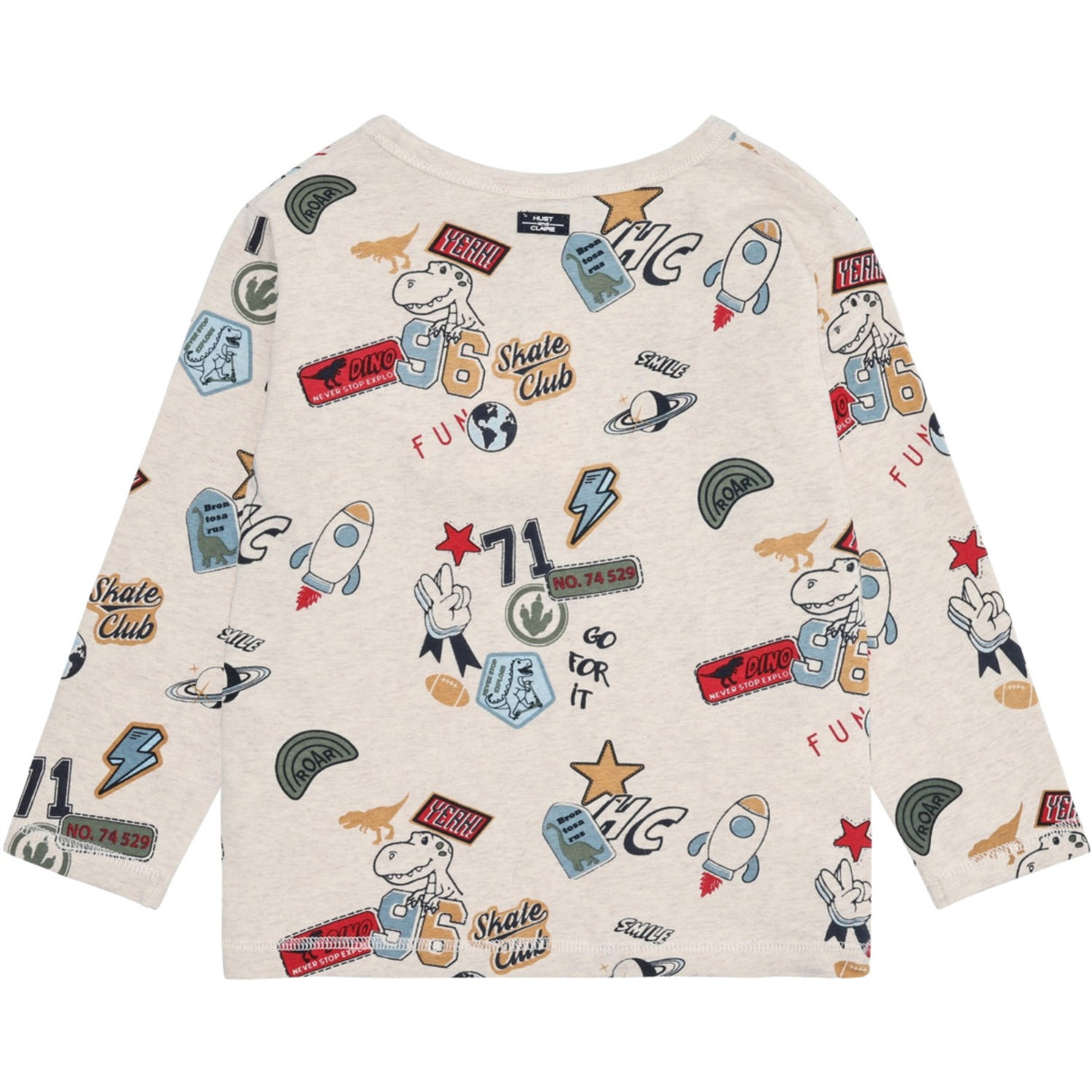 Hust & Claire Wheat Melange Anton Badges