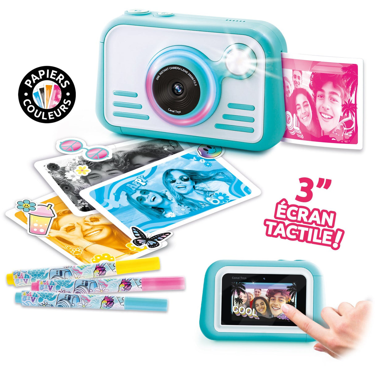 Studio Creator Photo Creator Instant Camera Med Farge Photo Paper
