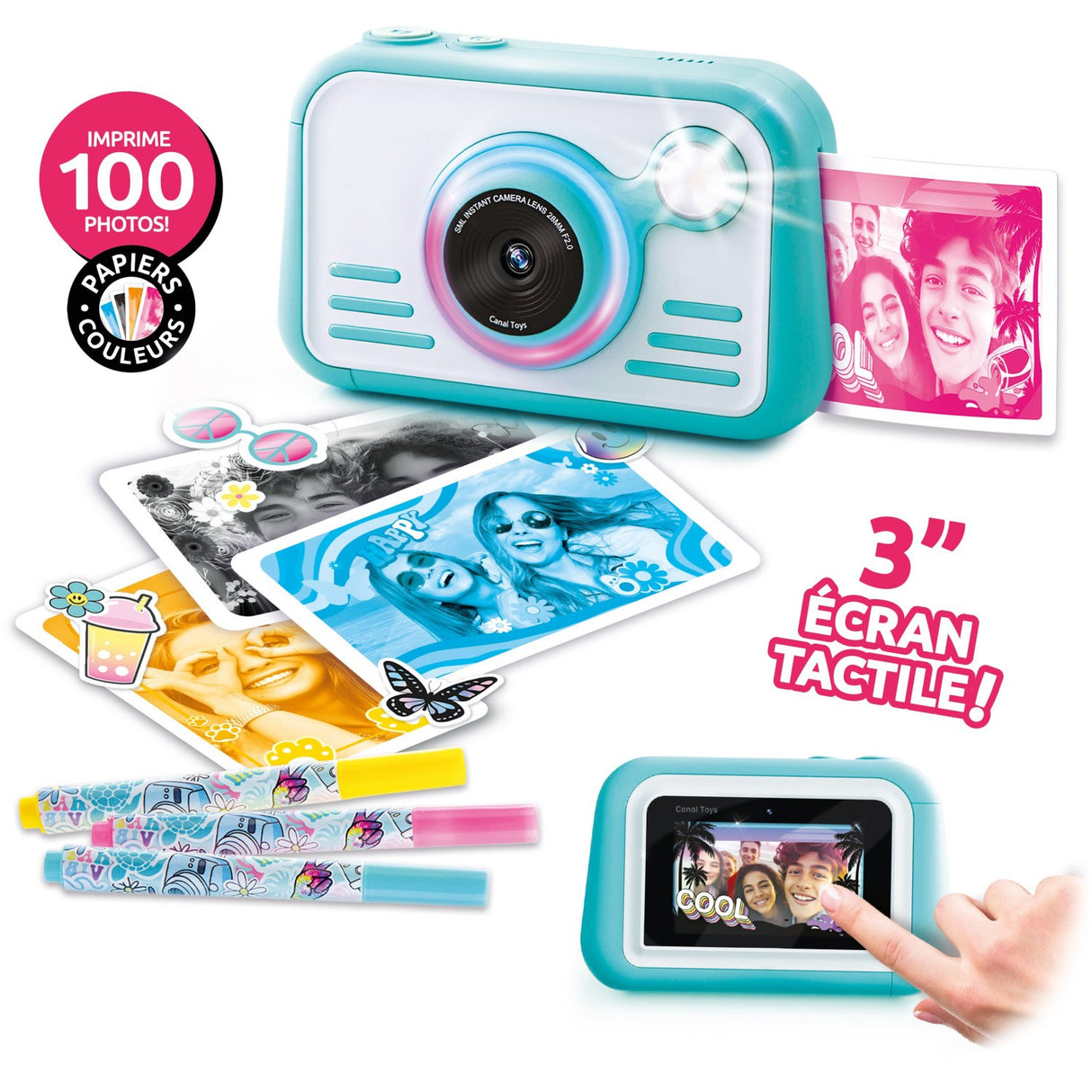 Studio Creator Photo Creator Instant Camera Med Farge Photo Paper