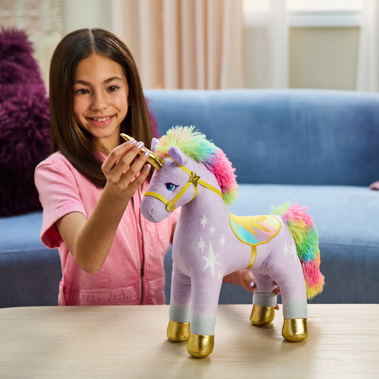 Unicorn Academy Uca Wildstar Enhjørning Plys 38 Cm