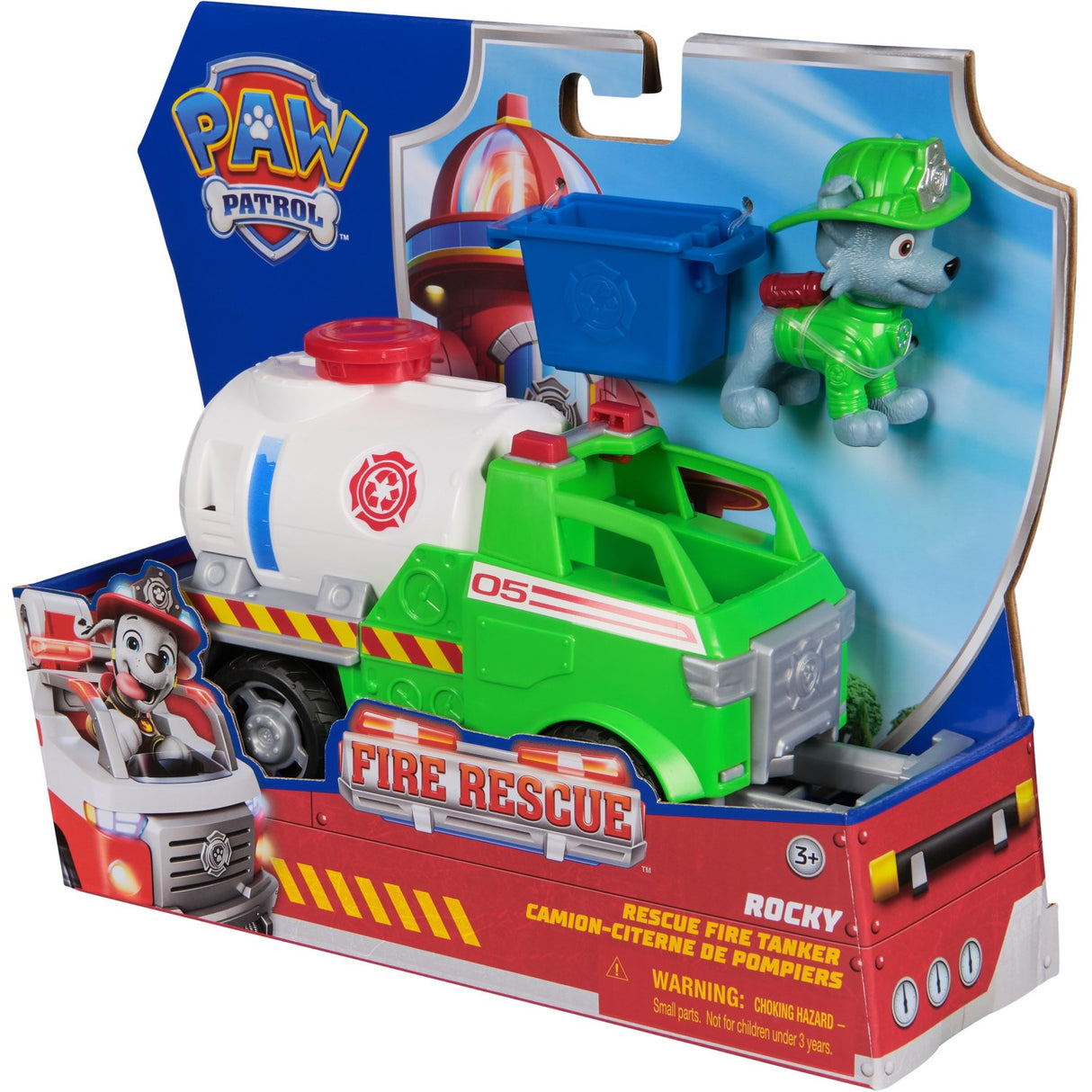 Paw Patrol Brandredning Kjøretøy Rocky