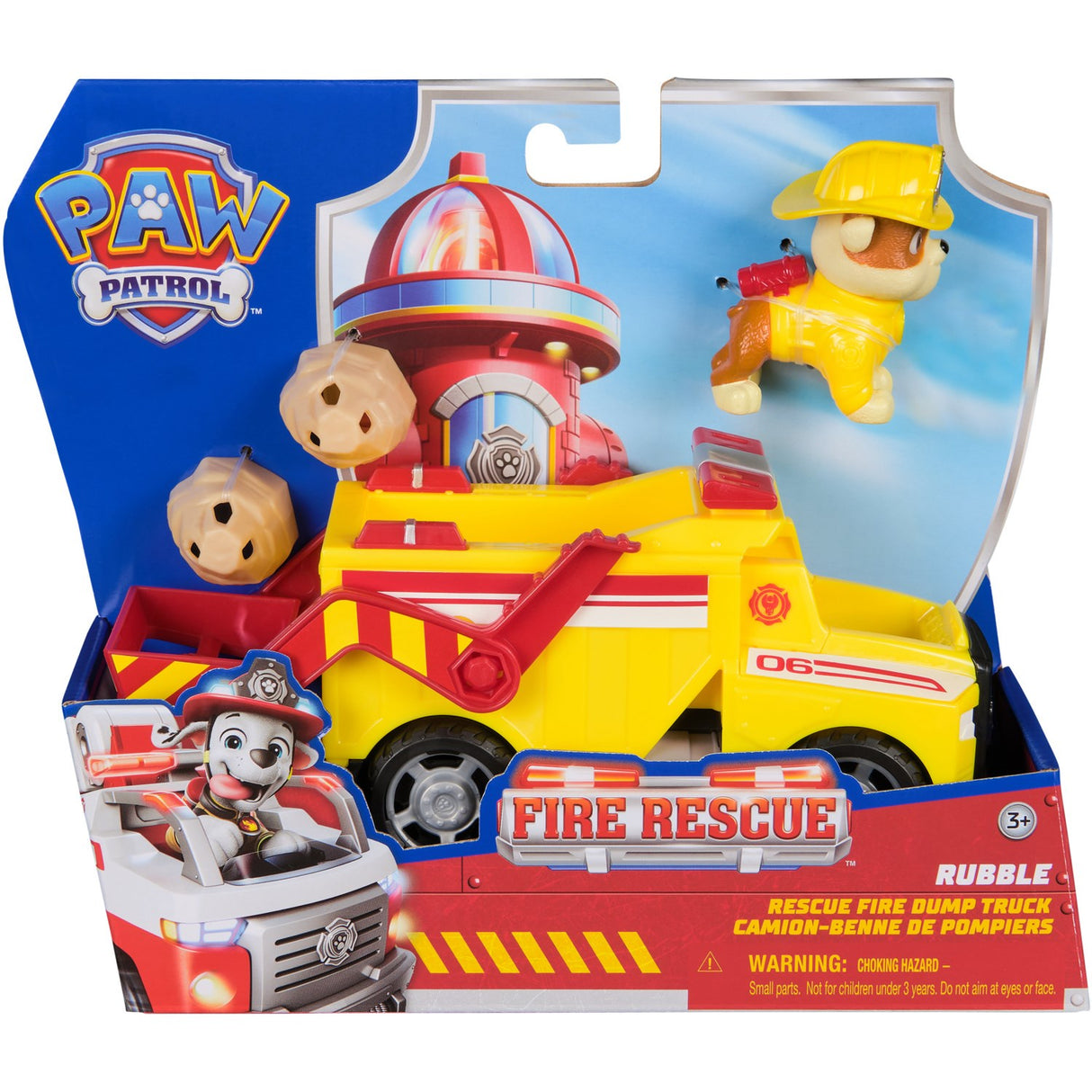 Paw Patrol Brandredning Kjøretøy Rubble