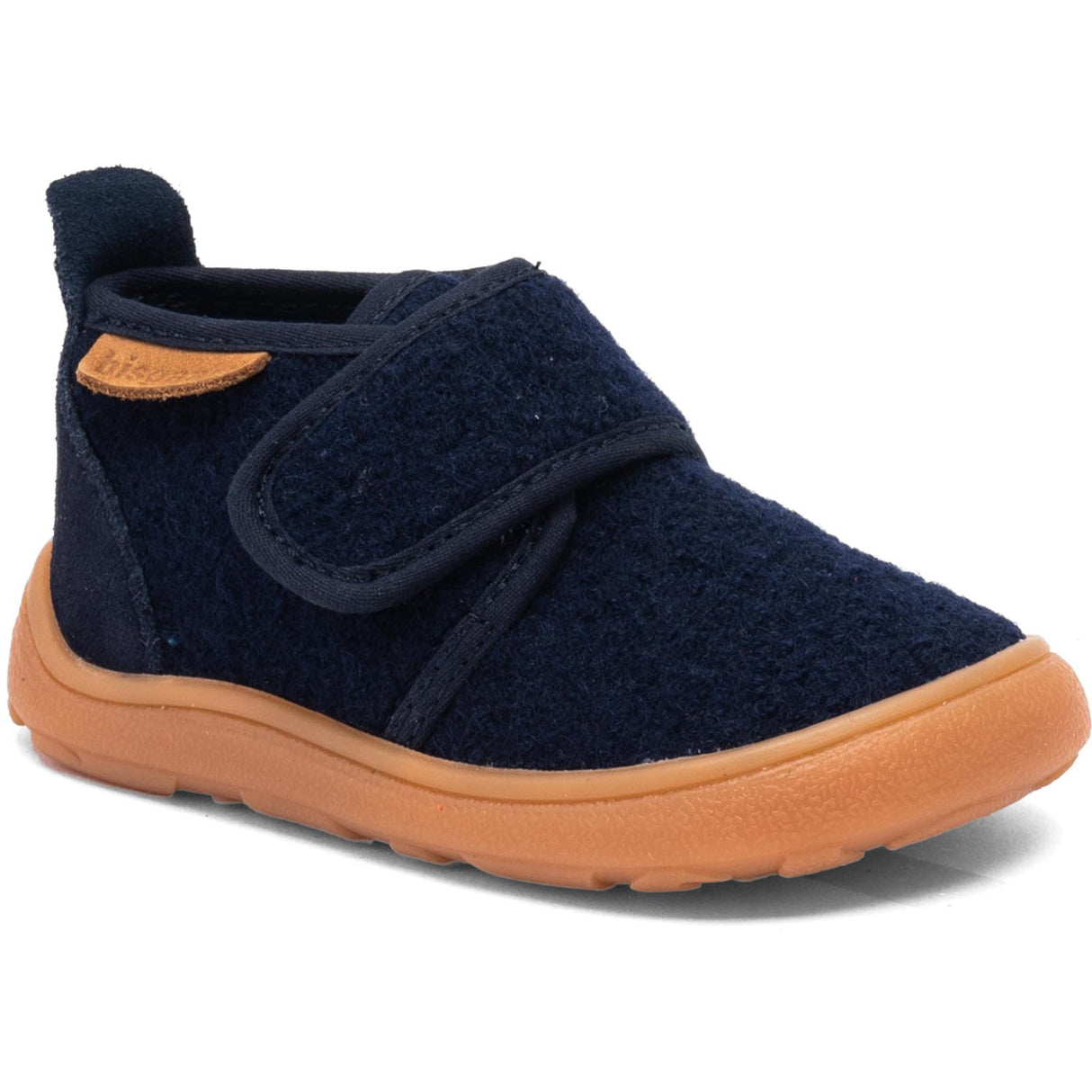 Bisgaard Navy Barefoot Basic Home Sko