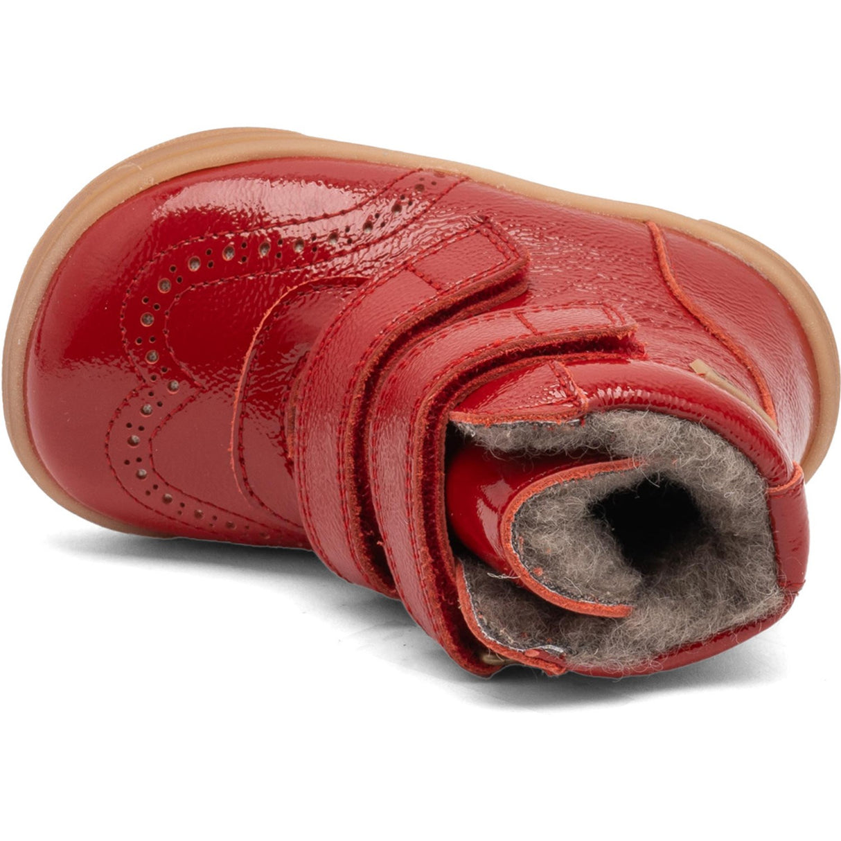 Bisgaard Red Patent Barefoot Philine Tex