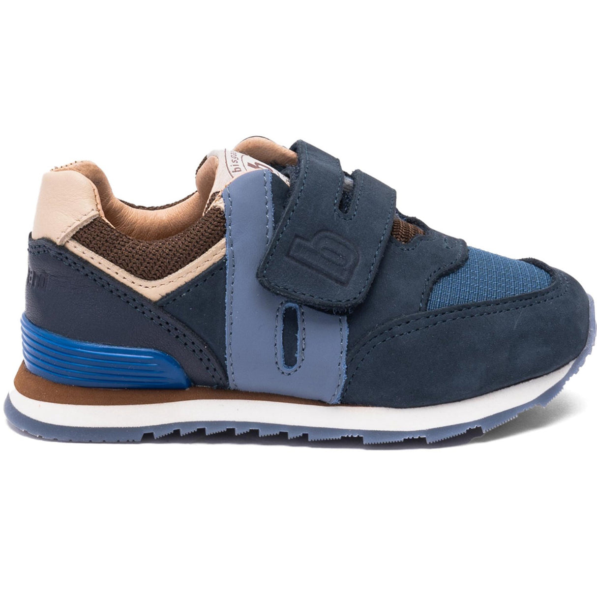 Bisgaard Navy Winston Borrelås Sko