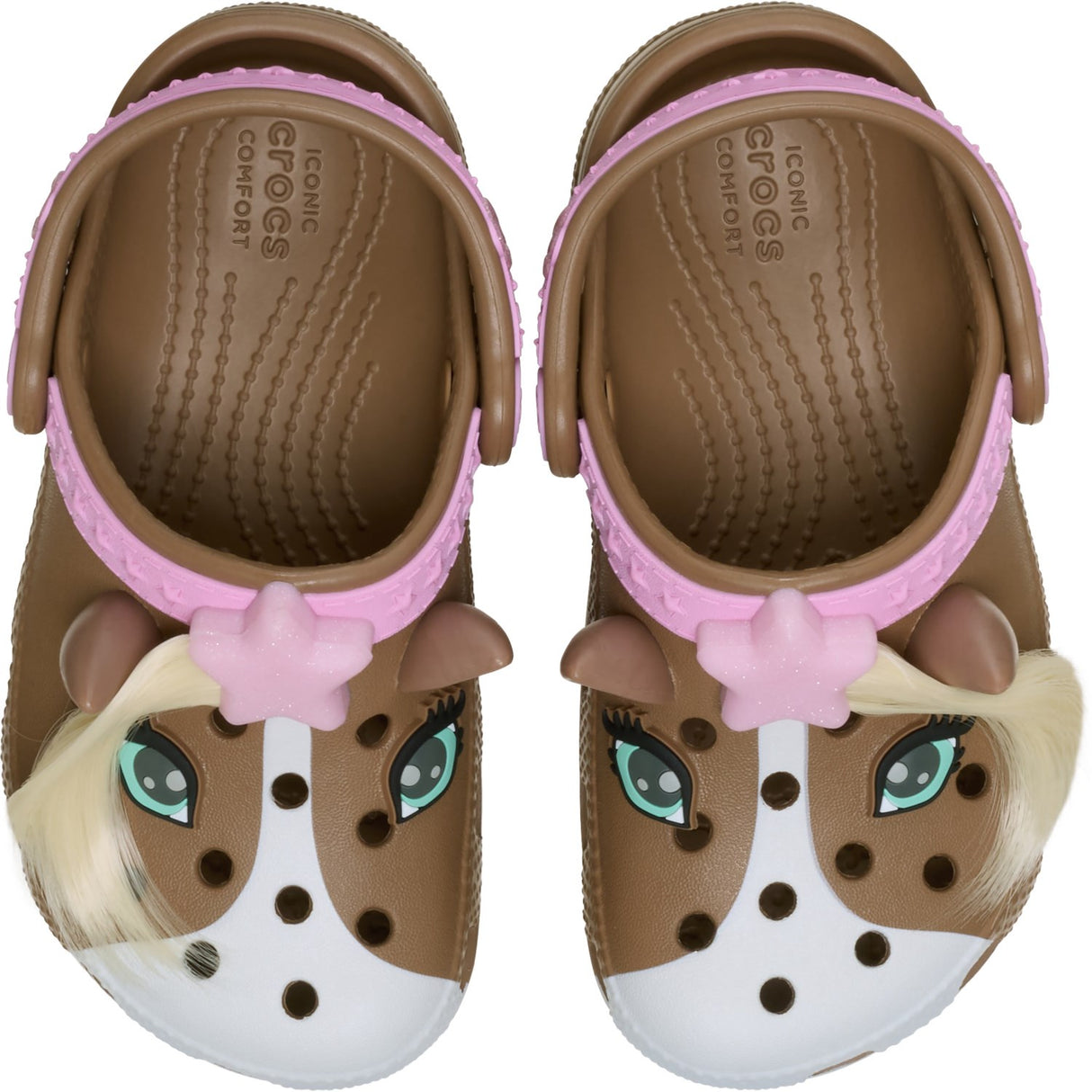 Crocs Milk Chocolate Classic IAM Horse Clog