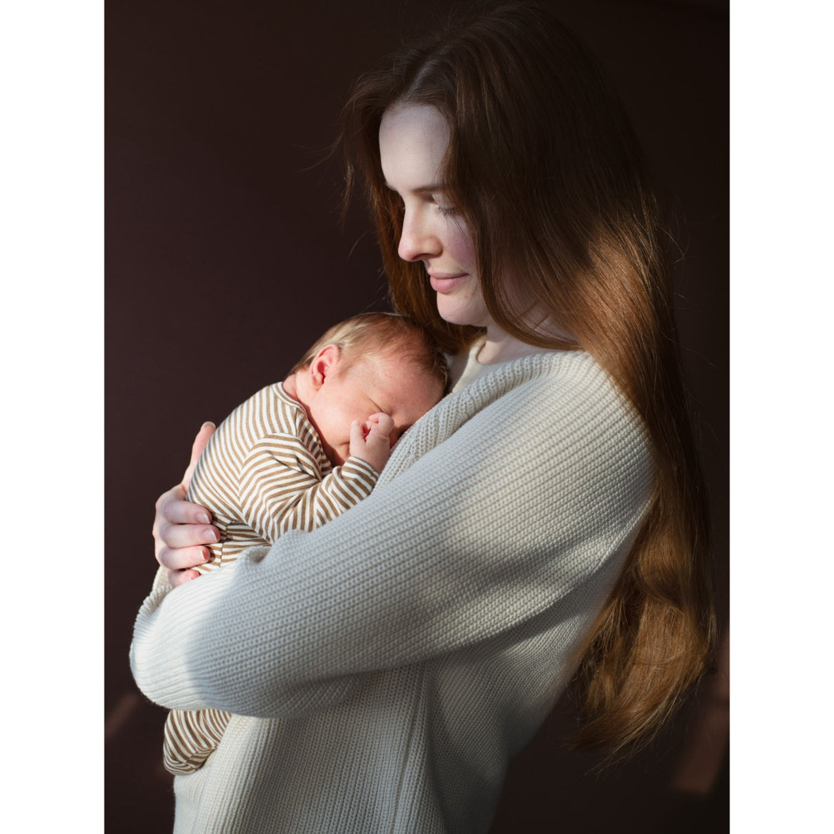 Serendipity Almond/Offwhite Newborn Drakt