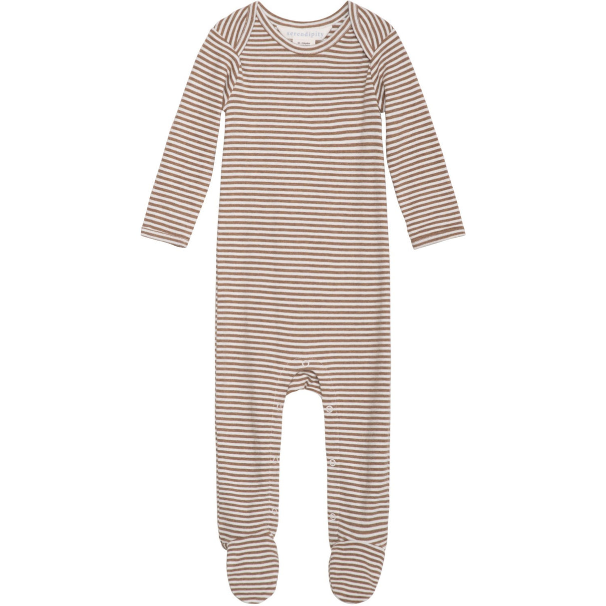 Serendipity Almond/Offwhite Baby Drakt Stripe