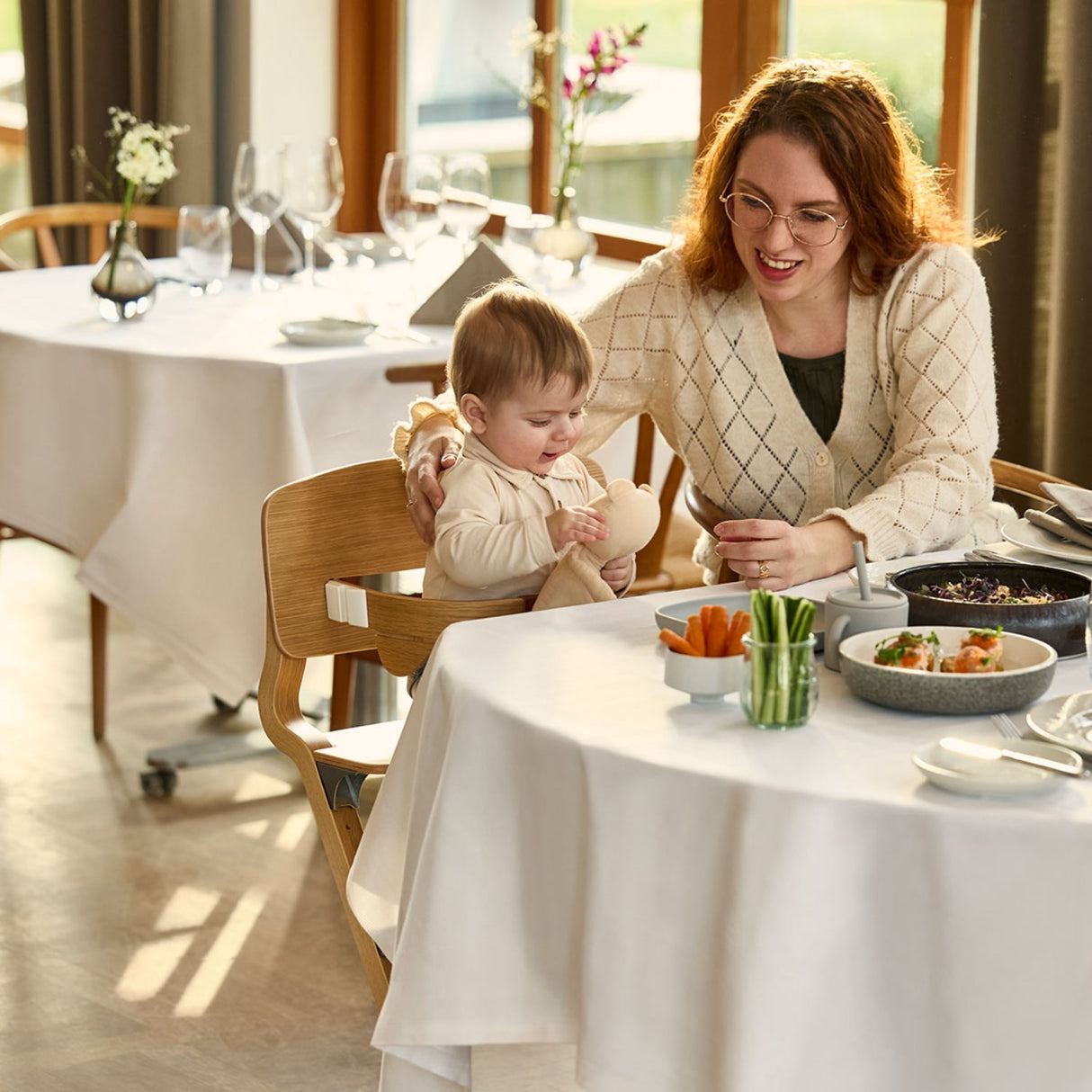 Leander Oak Nature Leander Louie™ Høystol Uden Kleshenger