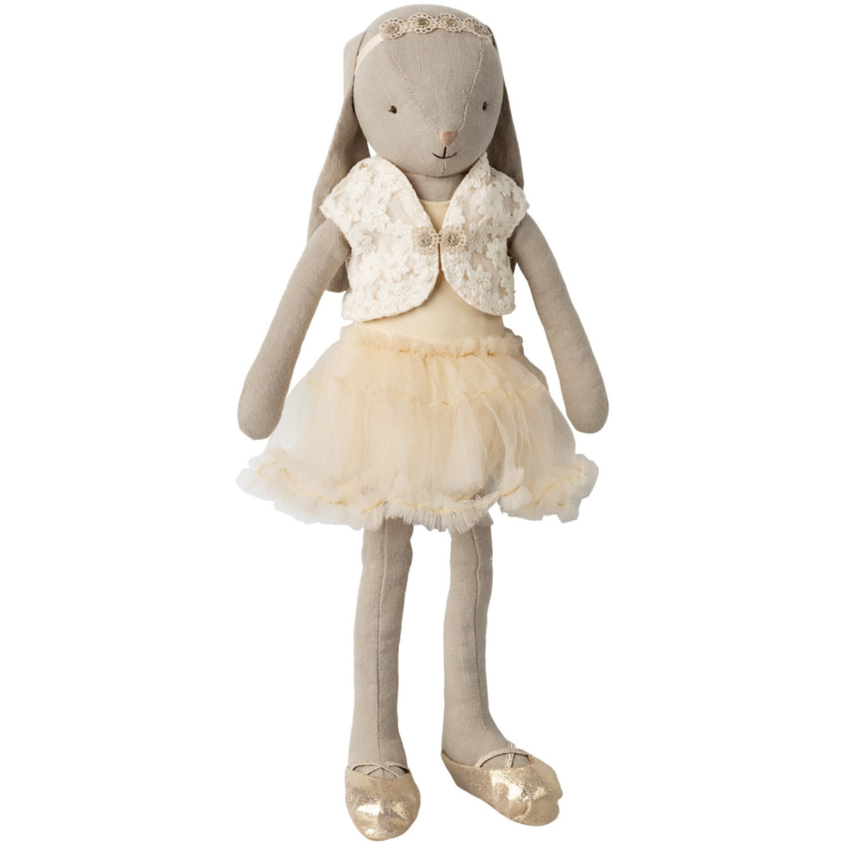 Maileg Bunny Size 3, Classic - Ballet Drakt Og Skjørt Cream