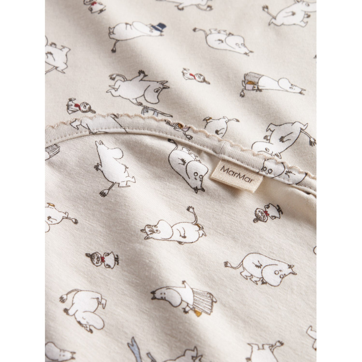 MarMar New Born Modal Smooth Print Moomin Alida Teppe
