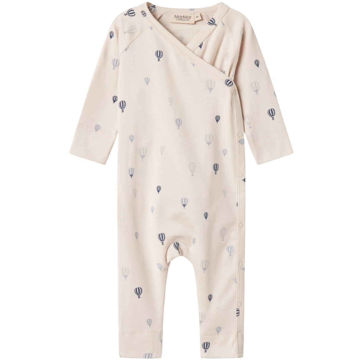 MarMar New Born Modal Smooth Print Air Balloon Rulo Onesies
