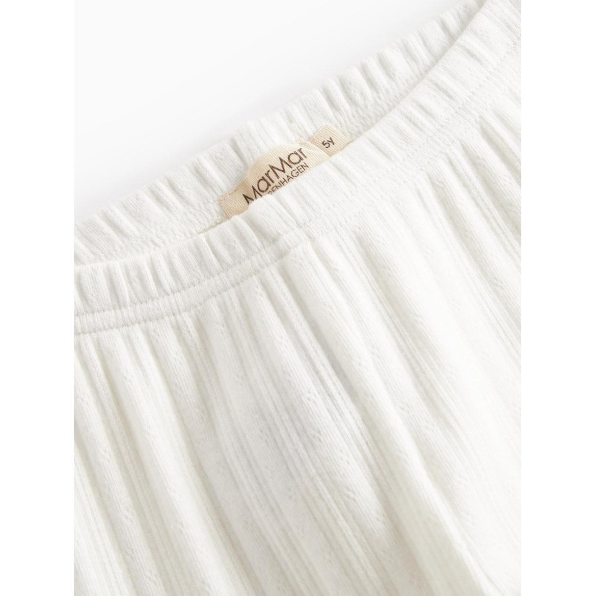 MarMar Modal Pointelle Gentle White Natttøy