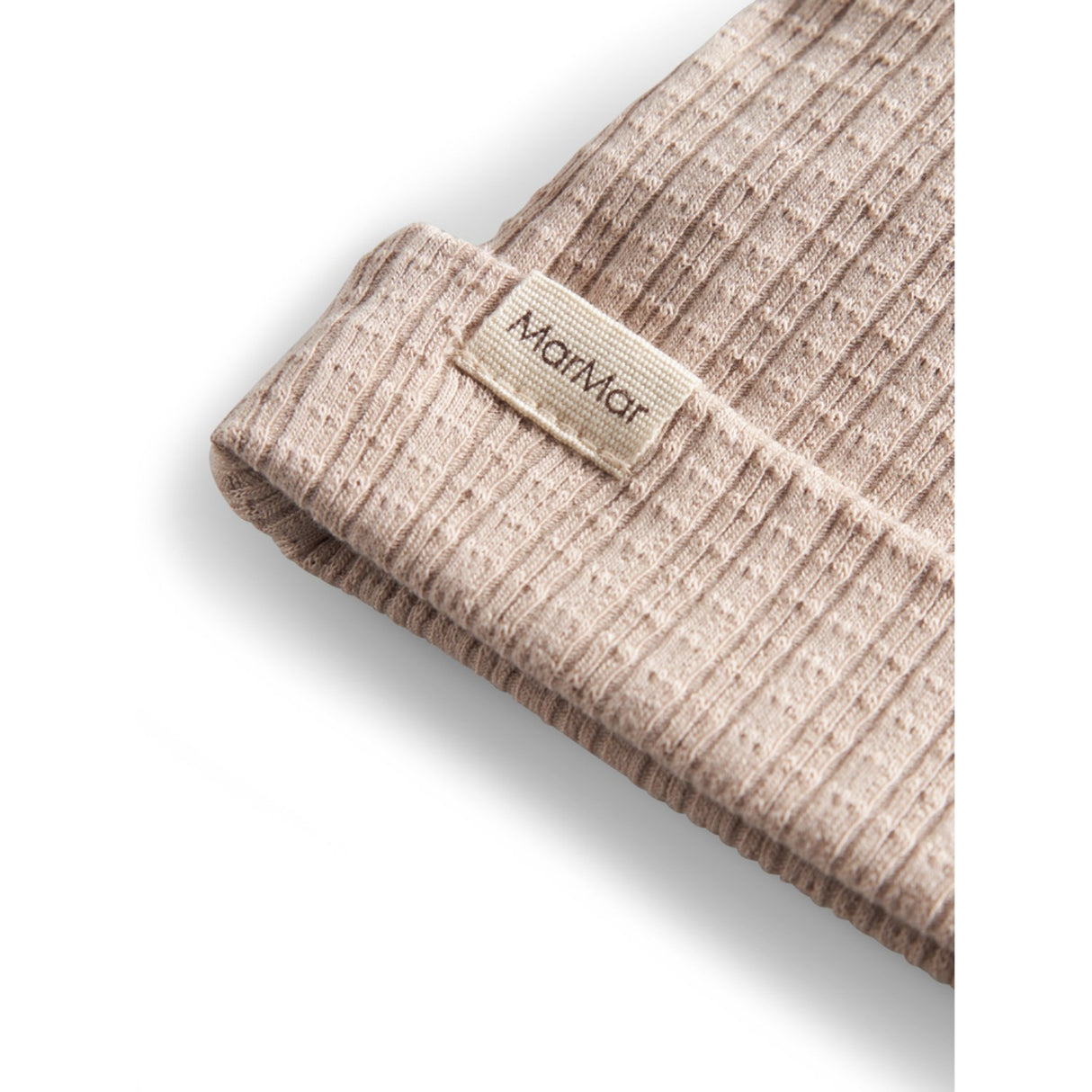 MarMar New Born Modal Pointelle Rib Soft Beige Aiko Lue