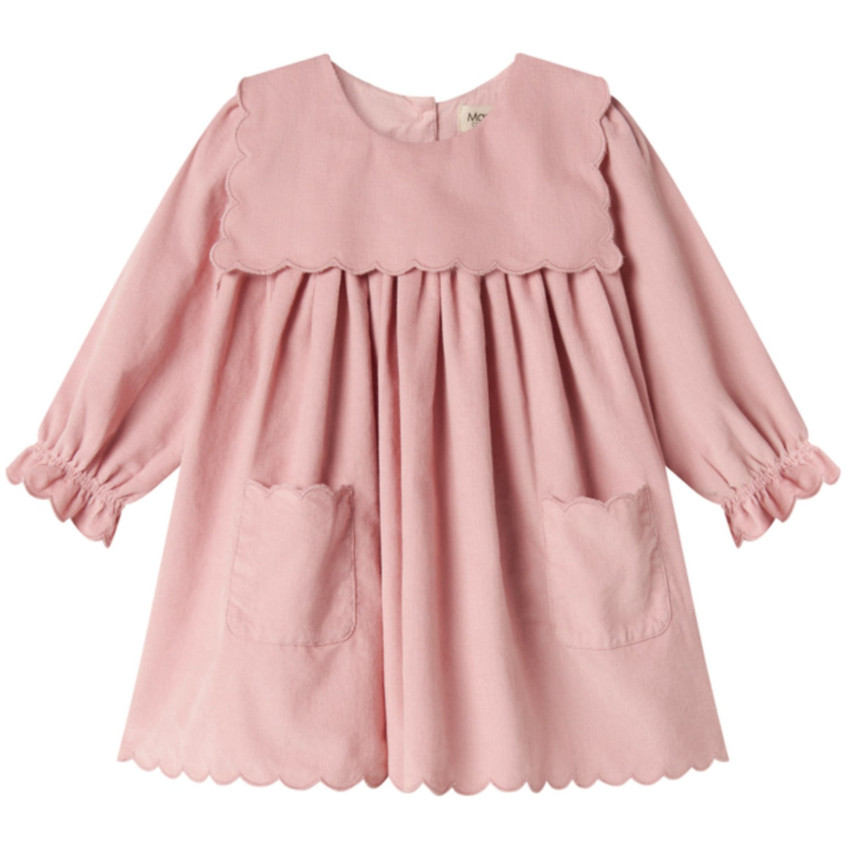 MarMar Fine Cord Soft Berry Dulle Kjole