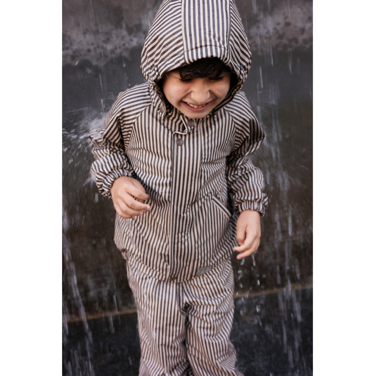 MarMar Rainwear Brown Stripe Oddy Sett
