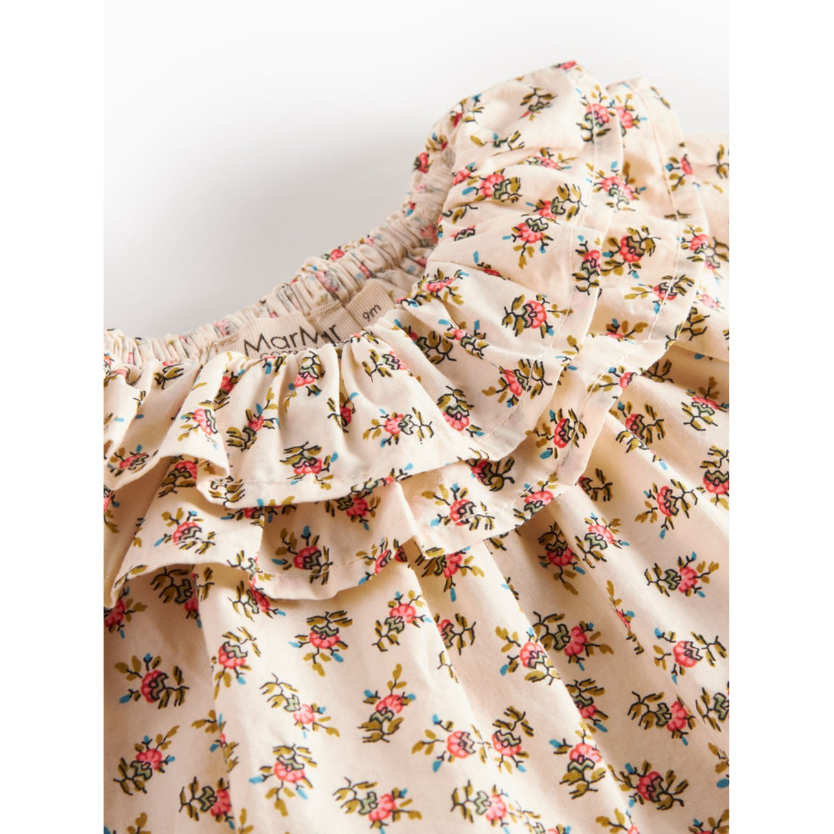 MarMar Poplin Japanese Flower Dalin Kjole