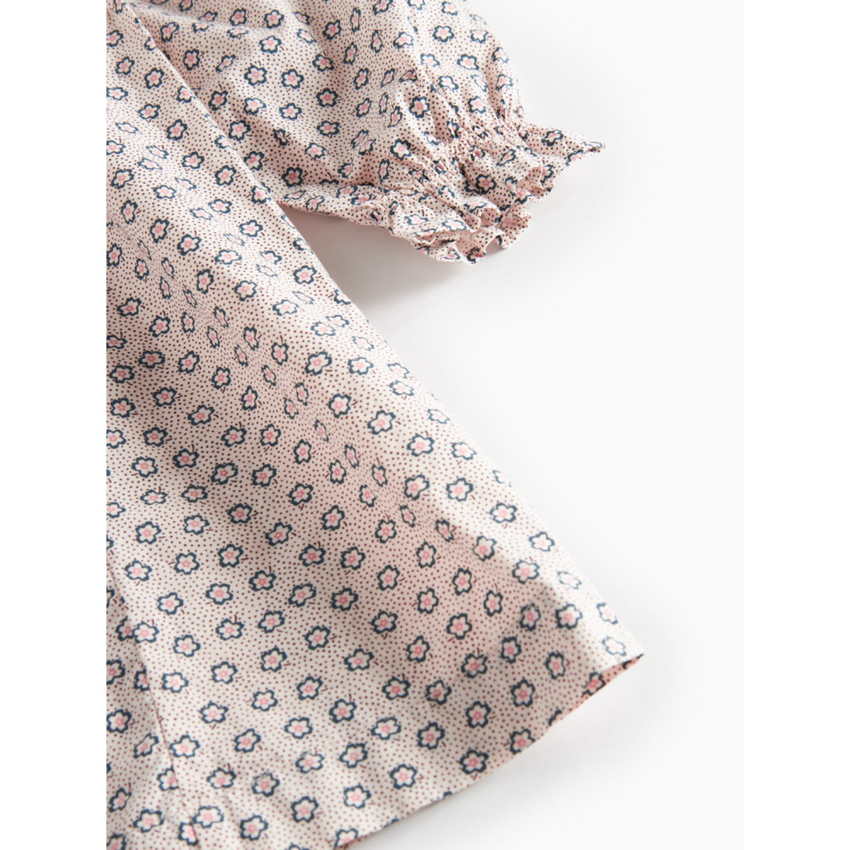 MarMar Poplin Autumn Flower Daria Kjole