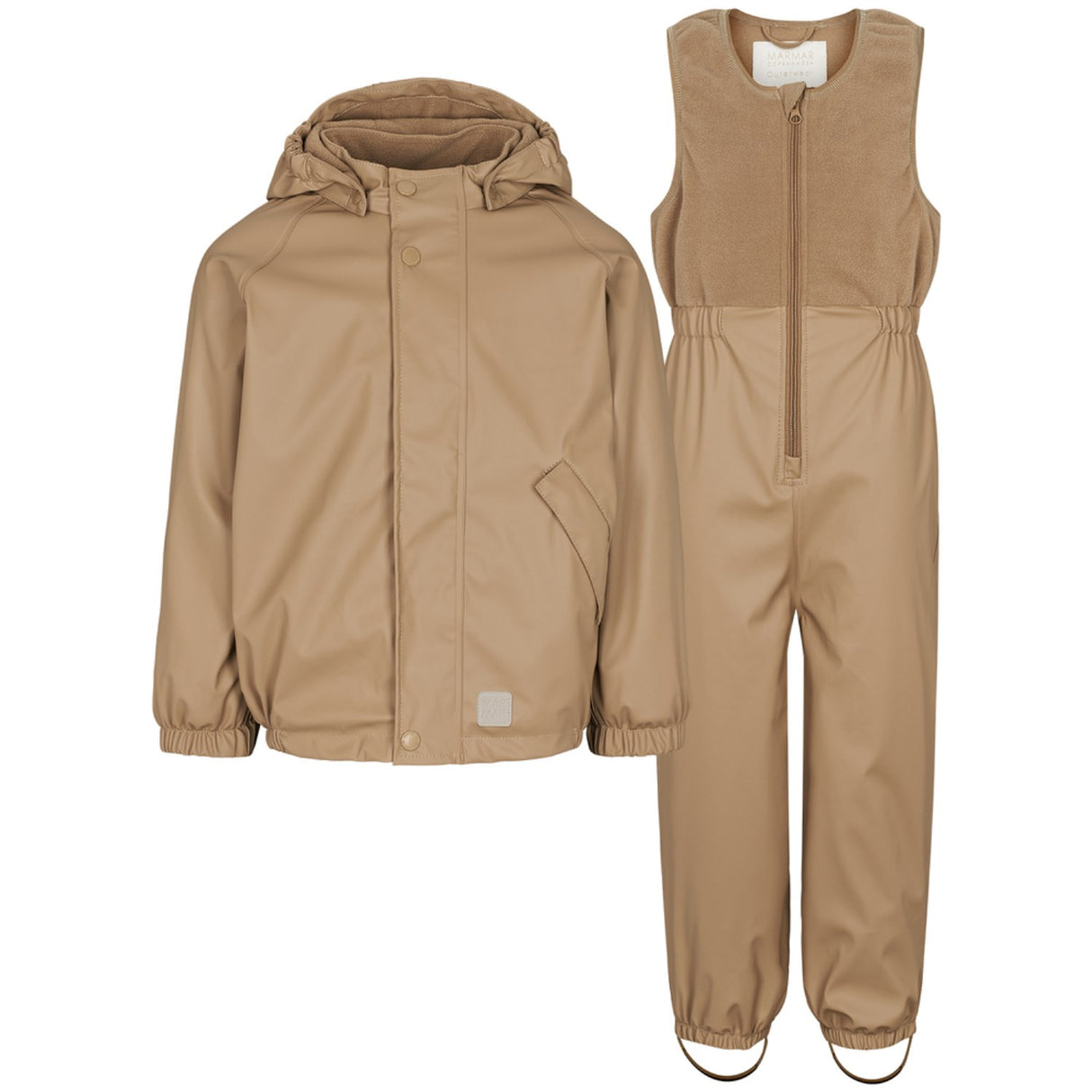 MarMar Rainwear Fleece Sepia Brown Obo Sett