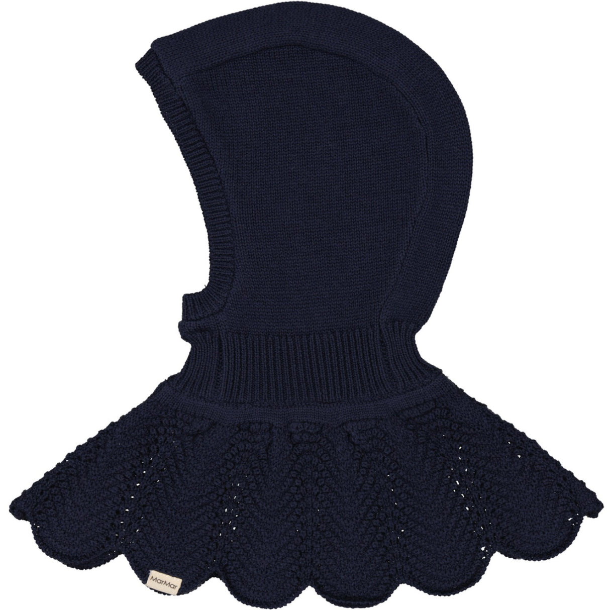 MarMar Light Cotton Wool Lace Ink Adalyn Strikk Lue