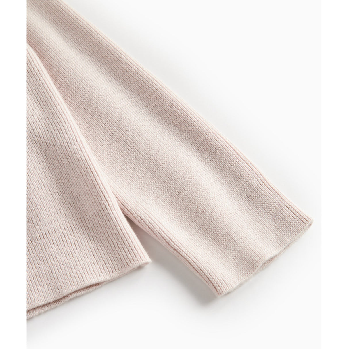 MarMar Light Cotton Wool Rib Vanilla Tilda Strikk Cardigan