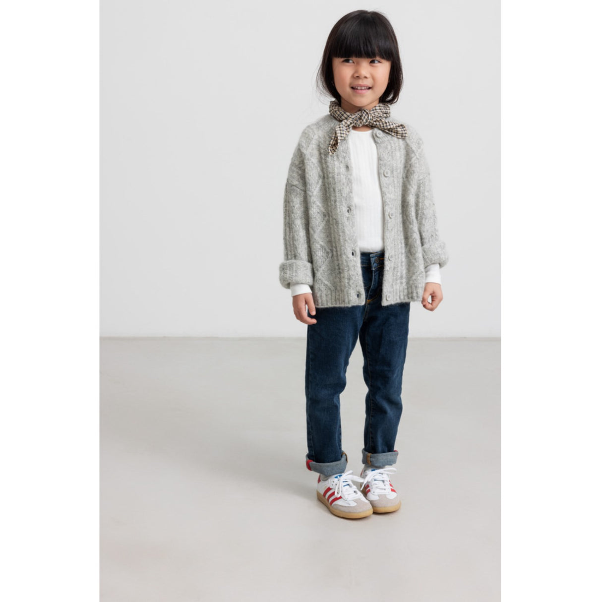 MarMar Mohair Cable Morning Dew Mel. Tavon Strikk Cardigan