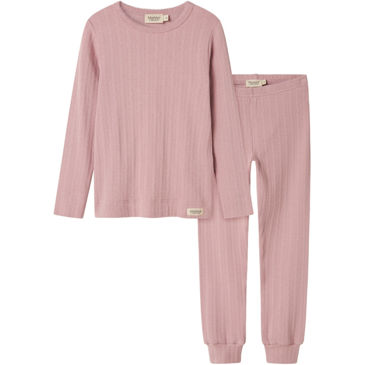 MarMar Modal Pointelle Soft Berry Natttøy