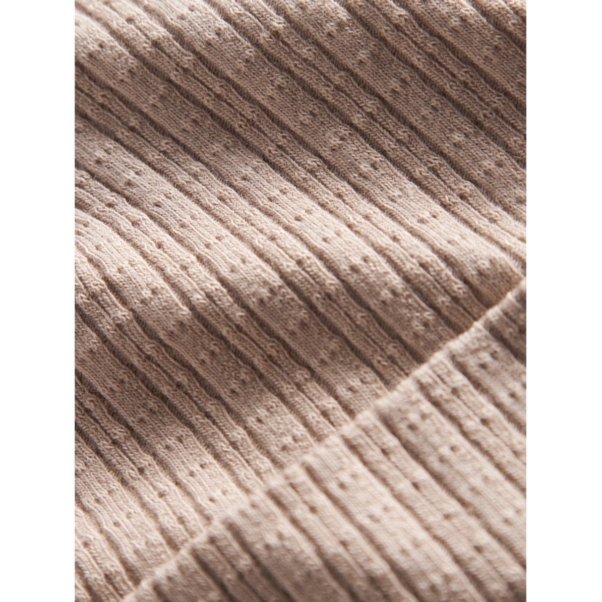 MarMar New Born Modal Pointelle Rib Soft Beige Aiko Lue