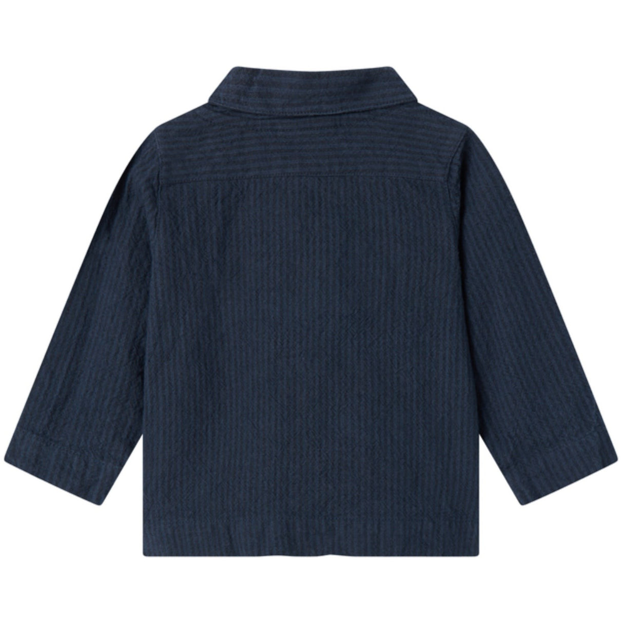 MarMar Chambray Dark Blue Stripe Tovas Bluse