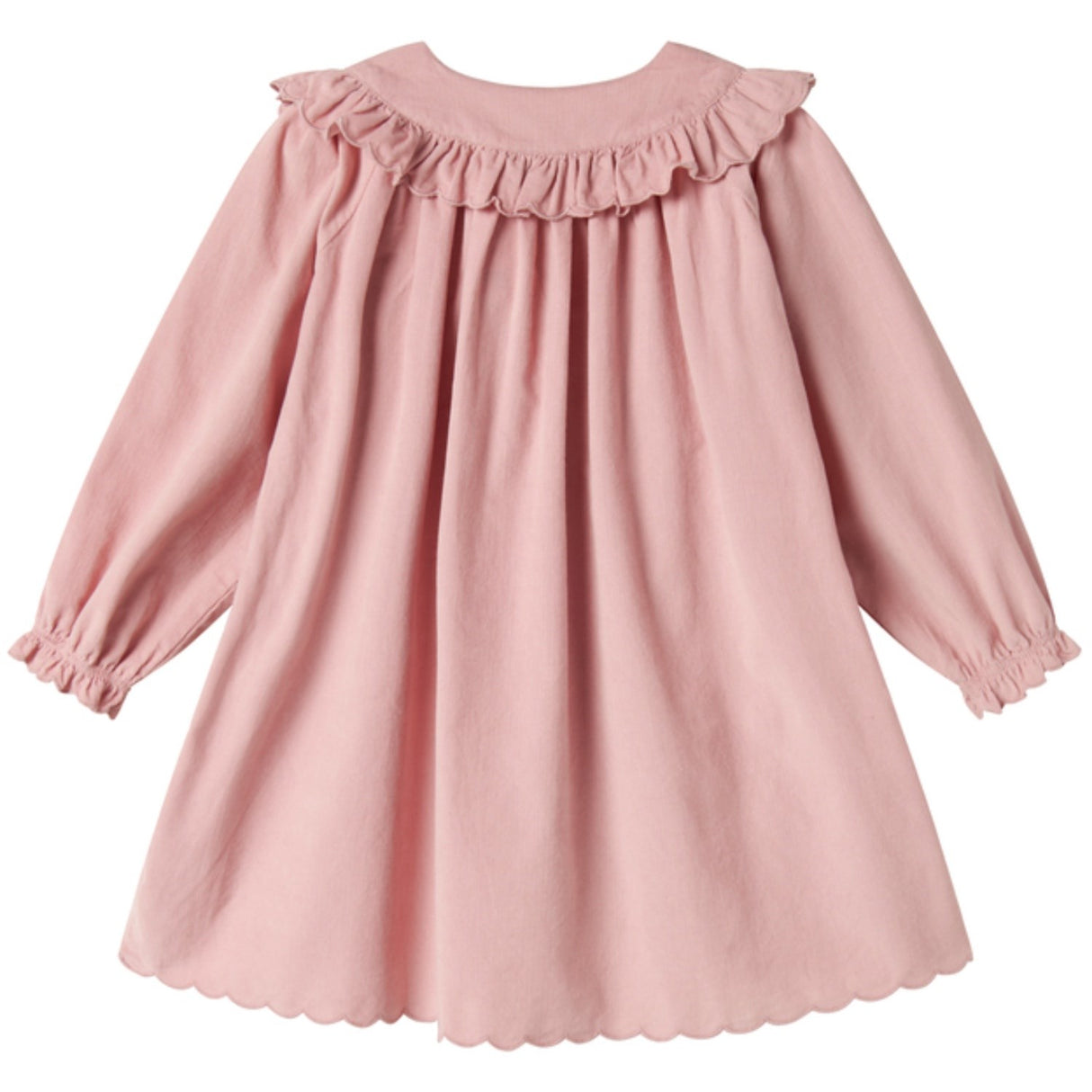 MarMar Fine Cord Soft Berry Delina LS Kjole