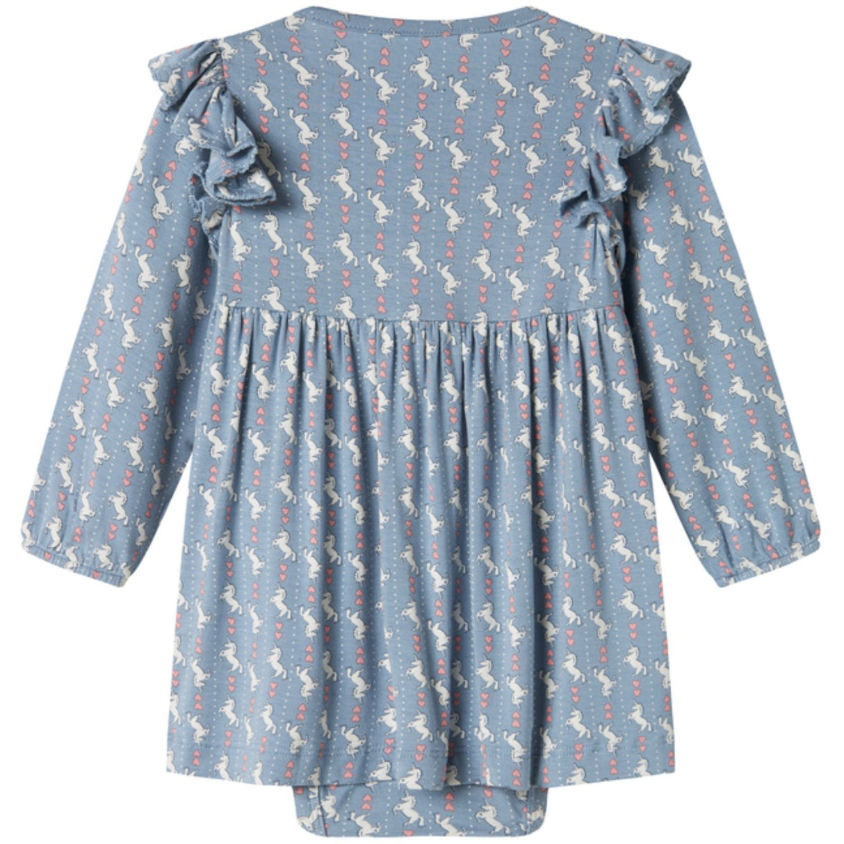 MarMar Smooth Jersey Unicorn Dream Ramona Frill LS Kjole