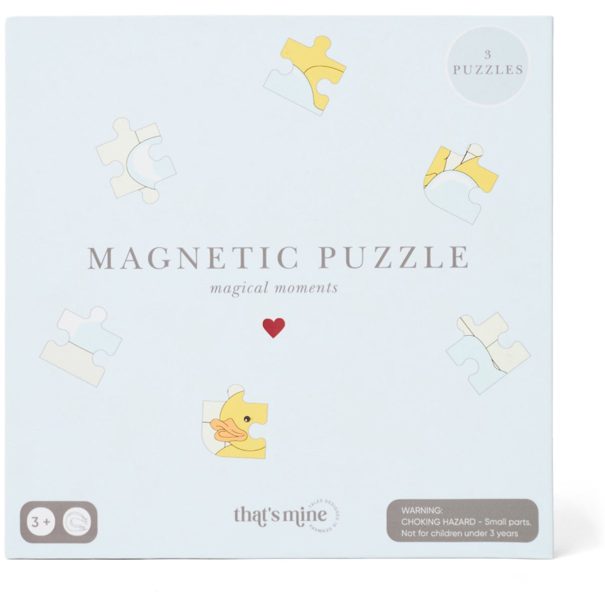 That's Mine Dino Ricki Puslespill Bok